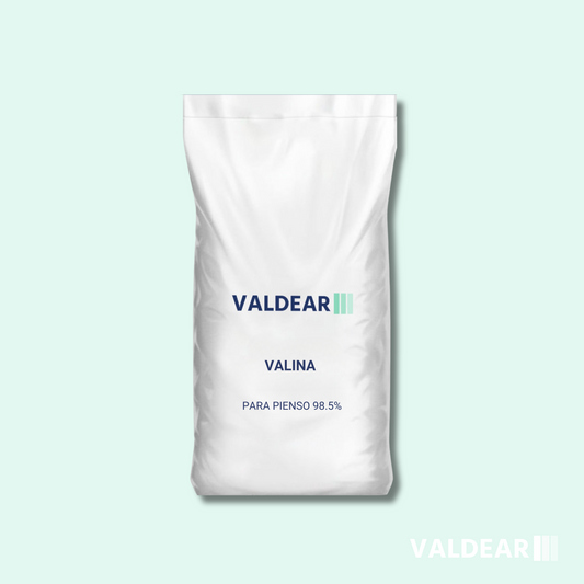 Valina - Aminoacido utilizado como aditivo nutricional para la alimentación de Humanos y Animales